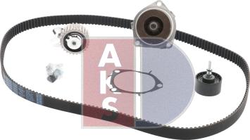 AKS Dasis 570324N - Водяной насос + комплект зубчатого ремня ГРМ autobalta.com