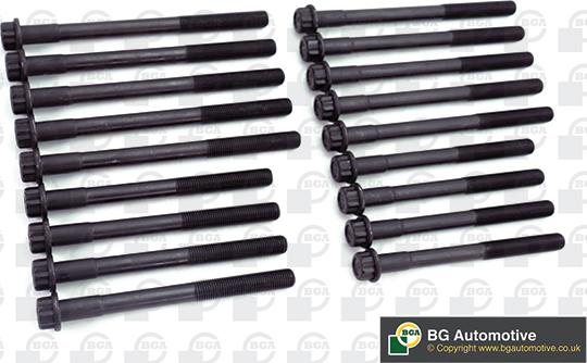 BGA BK6389 - Комплект болтов головки цилиндра autobalta.com