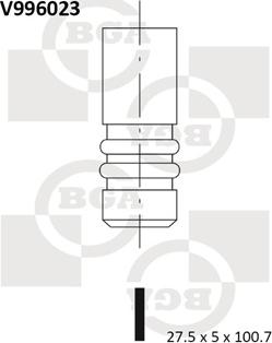 BGA V996023 - Выпускной клапан autobalta.com