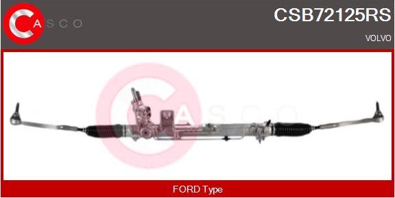 Casco CSB72125RS - Рулевой механизм, рейка autobalta.com