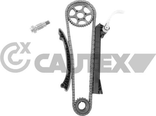 Cautex 771998 - Комплект цепи привода распредвала autobalta.com