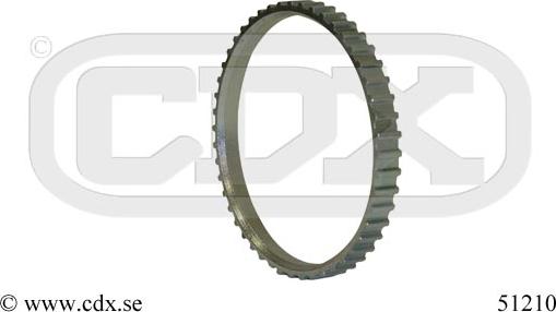 CDX 51210 - Зубчатое кольцо для датчика ABS autobalta.com