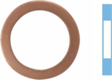 Corteco 005660H - Уплотнительное кольцо, резьбовая пробка маслосливного отверстия autobalta.com