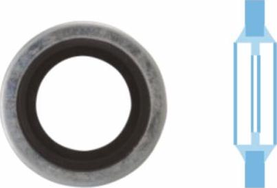 Corteco 006339H  - Уплотнительное кольцо, резьбовая пробка маслосливного отверстия autobalta.com
