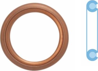 Corteco 402129H - Уплотнительное кольцо, резьбовая пробка маслосливного отверстия autobalta.com