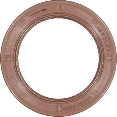 Glaser P93270-01 - Уплотняющее кольцо, коленчатый вал autobalta.com