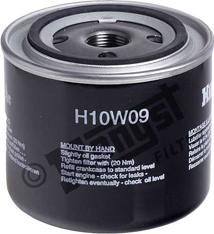 Hengst Filter H10W09 - Масляный фильтр autobalta.com