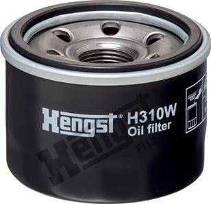 Hengst Filter H310W - Масляный фильтр autobalta.com