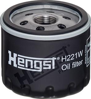 Hengst Filter H221W - Eļļas filtrs autobalta.com