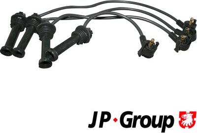 JP Group 1592000310 - Augstsprieguma vadu komplekts autobalta.com