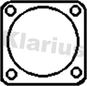 Klarius 410604 - Прокладка, труба выхлопного газа autobalta.com