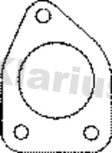 Klarius DUG17 - Прокладка, труба выхлопного газа autobalta.com