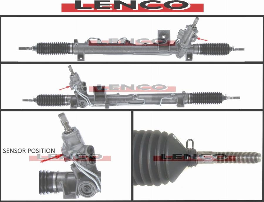 Lenco SGA977L - Рулевой механизм, рейка autobalta.com