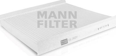 Mann-Filter CU 2422/1 - Фильтр воздуха в салоне autobalta.com