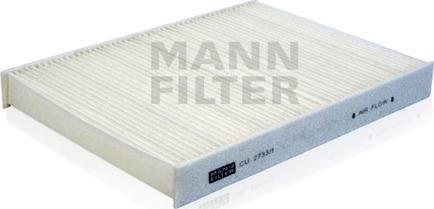 Mann-Filter CU 2733/1 - Фильтр воздуха в салоне autobalta.com