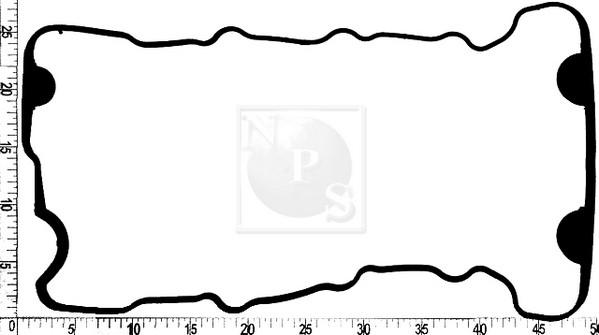 NPS N122N32 - Прокладка, крышка головки цилиндра autobalta.com