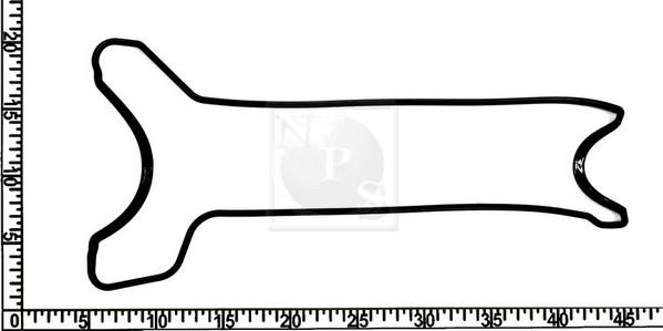 NPS T122A69 - Прокладка, крышка головки цилиндра autobalta.com
