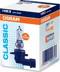 Osram 9005 - Kvēlspuldze, Tālās gaismas lukturis autobalta.com