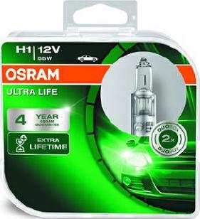 Osram 64150ULT-HCB - Kvēlspuldze, Tālās gaismas lukturis autobalta.com