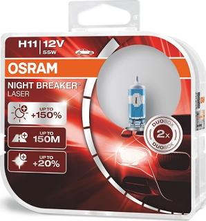 Osram 64211NL-HCB - Kvēlspuldze, Tālās gaismas lukturis autobalta.com
