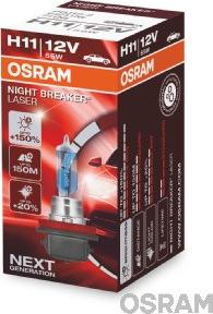 Osram 64211NL - Лампа накаливания, фара дальнего света autobalta.com