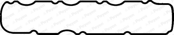 Payen JM5088 - Прокладка, крышка головки цилиндра autobalta.com