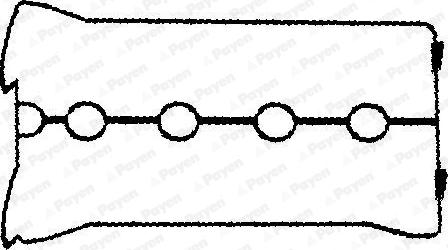Payen JM5303 - Прокладка, крышка головки цилиндра autobalta.com