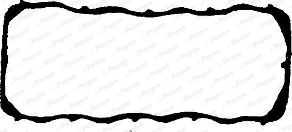 Payen JN606 - Прокладка, крышка головки цилиндра autobalta.com
