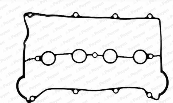 Payen JN752 - Прокладка, крышка головки цилиндра autobalta.com