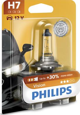 PHILIPS 12972PRB1 - Лампа накаливания, фара дальнего света autobalta.com