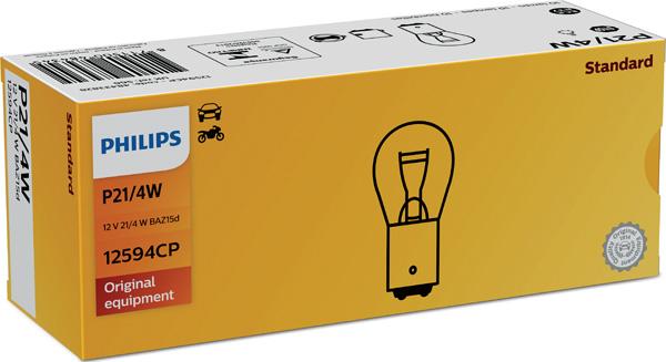 PHILIPS 12594CP - Лампа накаливания, фонарь сигнала тормоза / задний габаритный autobalta.com