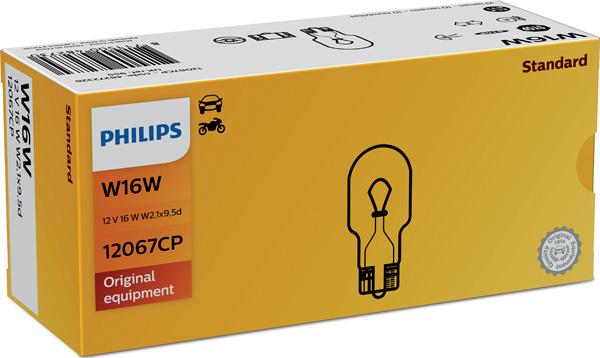 PHILIPS 12067CP - Лампа накаливания, фонарь указателя поворота autobalta.com