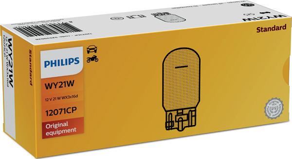 PHILIPS 12071CP - Лампа накаливания, фонарь указателя поворота autobalta.com