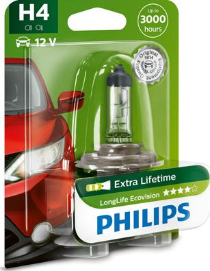 PHILIPS 12342LLECOB1 - Лампа накаливания, фара дальнего света autobalta.com