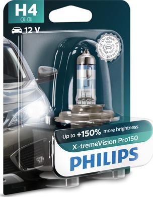 PHILIPS 12342XVPB1 - Лампа накаливания, фара дальнего света autobalta.com