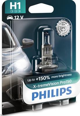 PHILIPS 12258XVPB1 - Лампа накаливания, фара дальнего света autobalta.com