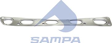 Sampa 076.142 - Прокладка, выпускной коллектор autobalta.com
