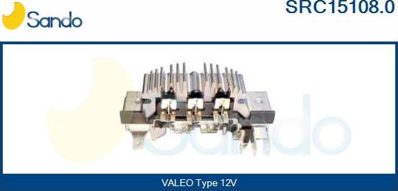Sando SRC15108.0 - Выпрямитель, диодный мост, генератор autobalta.com