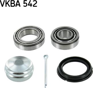 SKF VKBA542 - Комплект подшипника ступицы колеса autobalta.com