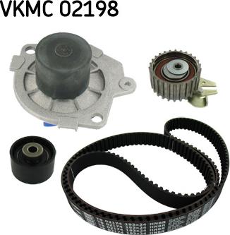 SKF VKMC 02198 - Водяной насос + комплект зубчатого ремня ГРМ autobalta.com