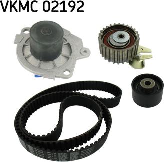 SKF VKMC 02192 - Водяной насос + комплект зубчатого ремня ГРМ autobalta.com
