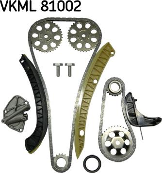 SKF VKML 81002 - Комплект цепи привода распредвала autobalta.com