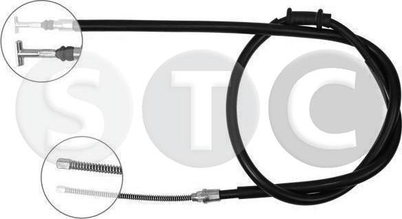 STC T481329 - Тросик, cтояночный тормоз autobalta.com