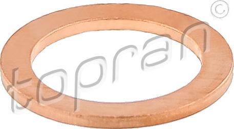 Topran 104 474 - Уплотнительное кольцо, резьбовая пробка маслосливного отверстия autobalta.com