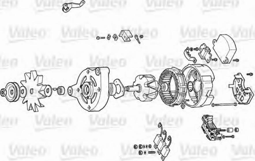Valeo 9AR2512P - Ротор, генератор autobalta.com