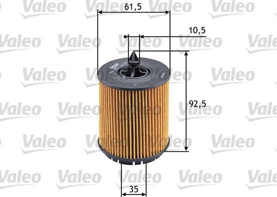 Valeo 586563  - Масляный фильтр autobalta.com