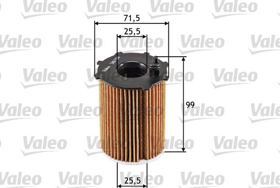 Valeo 586500 - Масляный фильтр autobalta.com