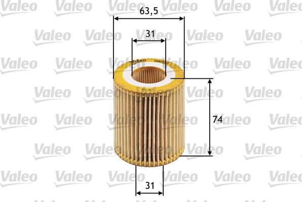 Valeo 586510 - Масляный фильтр autobalta.com