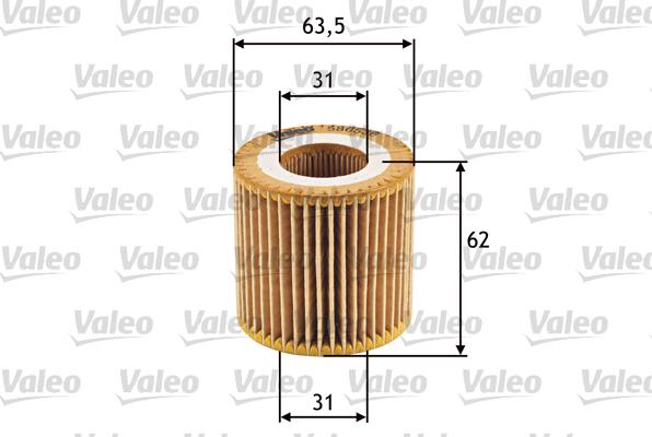 Valeo 586536 - Eļļas filtrs autobalta.com