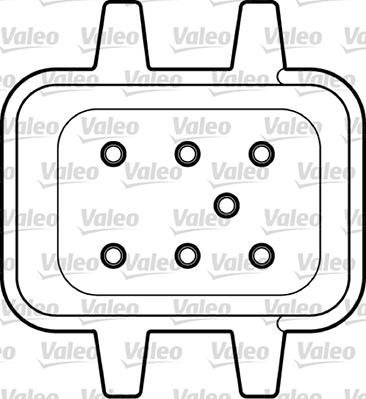Valeo 850302 - Stikla pacelšanas mehānisms autobalta.com